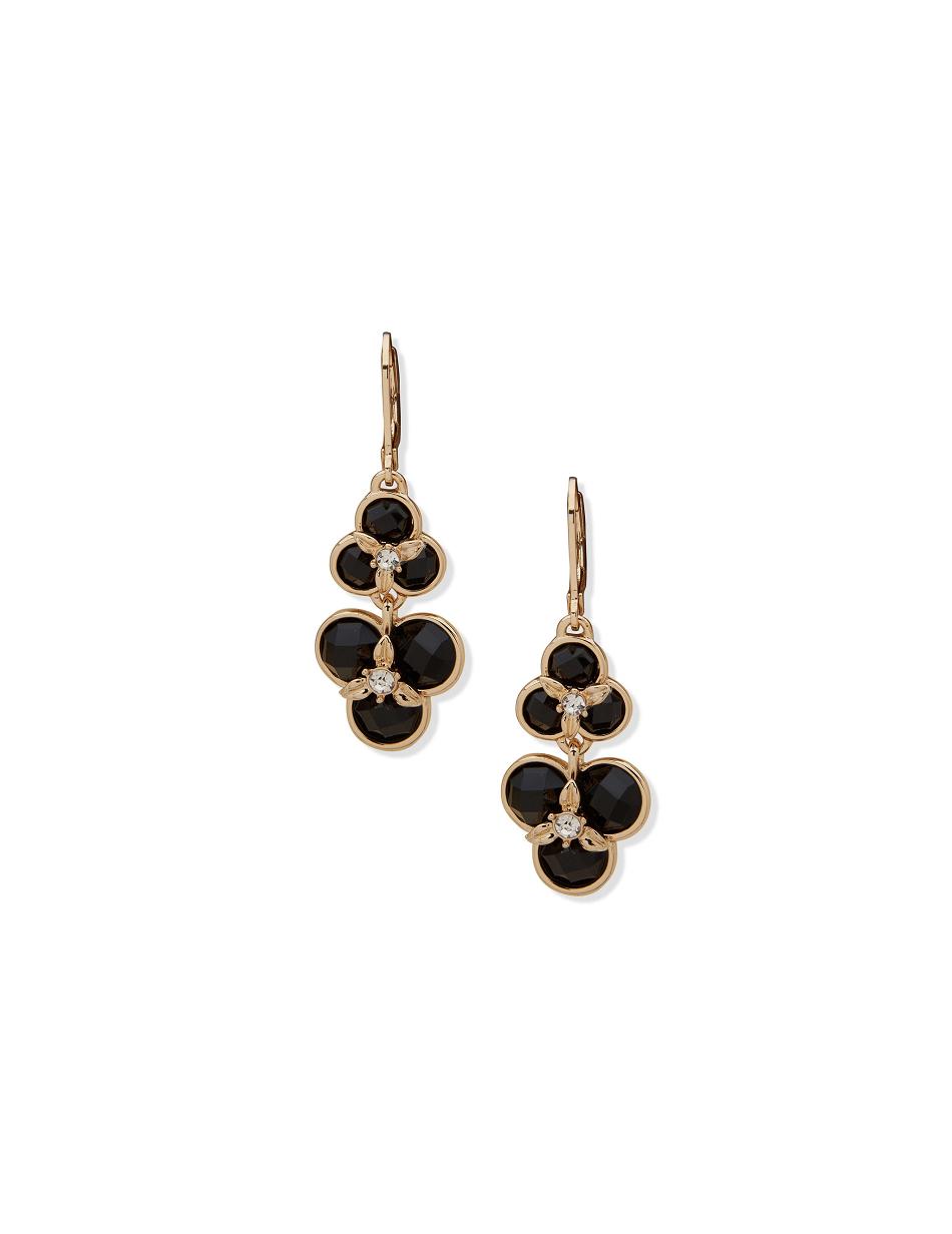 Earring Anne Klein Flower Double Drop Pierced   | VRT-2276900